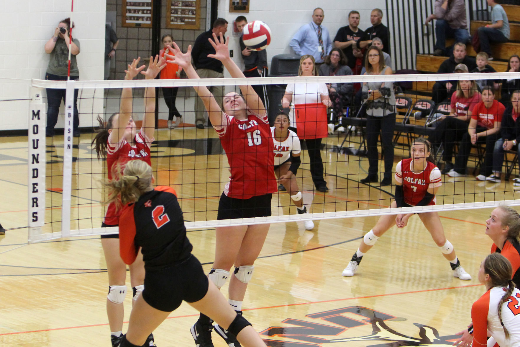 Colfax at Elk Mound volleyball 10-17-19